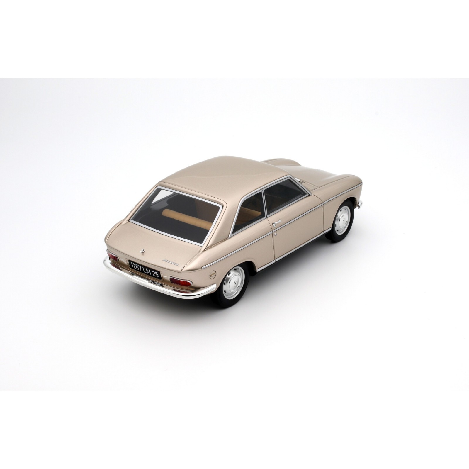 Peugeot 204 Coupe Beige Metal 1129 1965