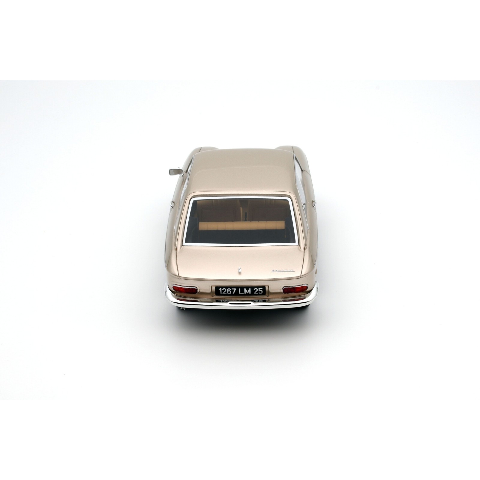 Peugeot 204 Coupe Beige Metal 1129 1965