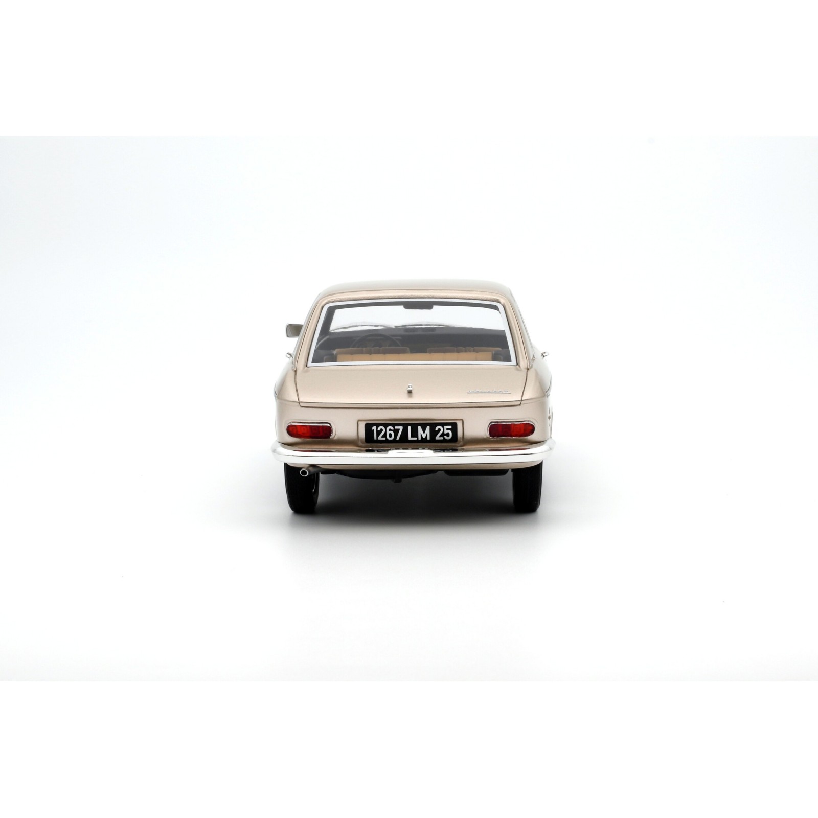 Peugeot 204 Coupe Beige Metal 1129 1965
