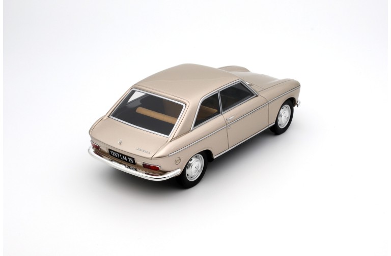 Peugeot 204 Coupe Beige Metal 1129 1965