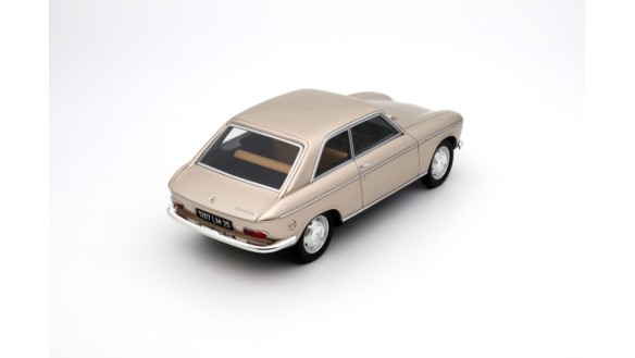 Peugeot 204 Coupe Beige Metal 1129 1965