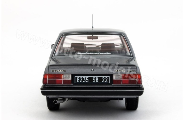 Peugeot 305 GTX Winchester Grey 1985