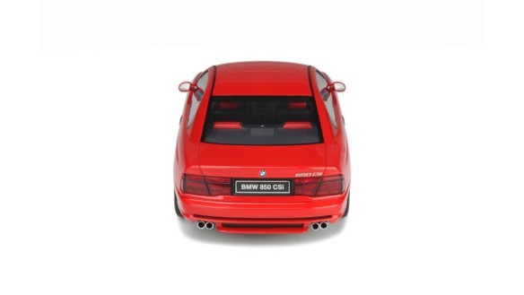 BMW 850 CSI (E31) Bright Red 1992