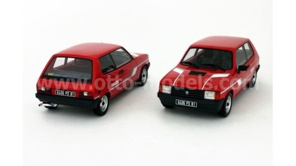 Talbot Samba Rallye Rouge Vallelunga 1983