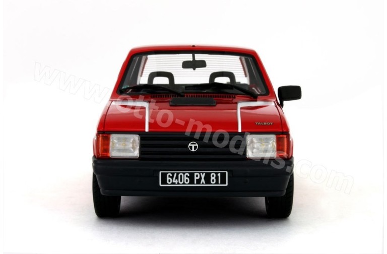 Talbot Samba Rallye Rouge Vallelunga 1983