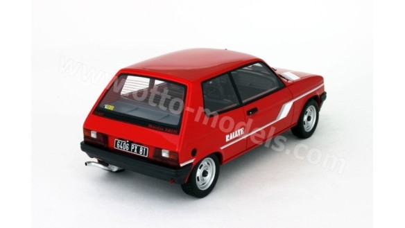 Talbot Samba Rallye Rouge Vallelunga 1983