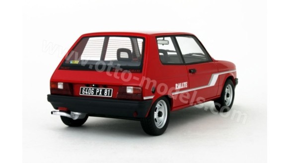 Talbot Samba Rallye Rouge Vallelunga 1983