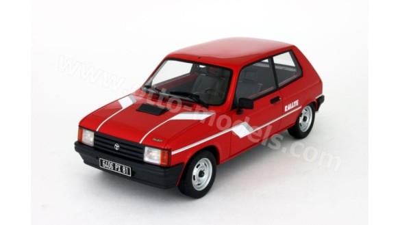 Talbot Samba Rallye Rouge Vallelunga 1983