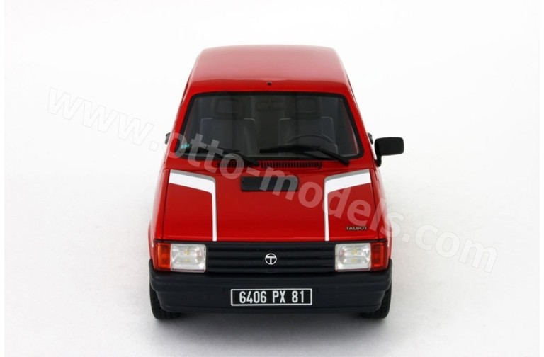 Talbot Samba Rallye Rouge Vallelunga 1983