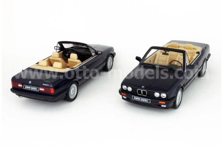 BMW E30 325I Cabriolet Atlantis Blau 1988