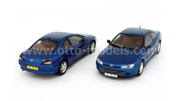 Peugeot 406 Ph.2 Coupe Bleu Récif 2003