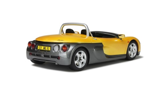 Renault Spider Without Windscreen Sport Yellow 535 / Grey 630 1996