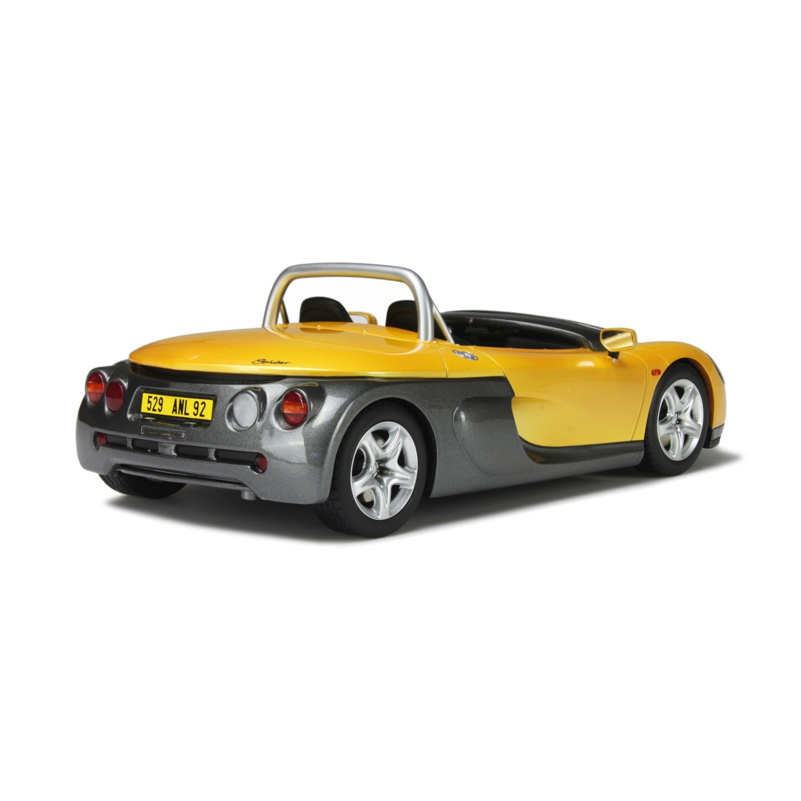 Renault Spider Without Windscreen Sport Yellow 535 / Grey 630 1996