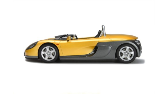 Renault Spider Without Windscreen Sport Yellow 535 / Grey 630 1996