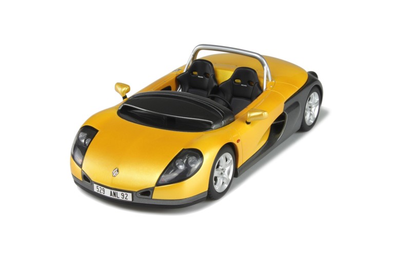 Renault Spider Without Windscreen Sport Yellow 535 / Grey 630 1996