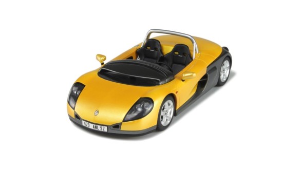 Renault Spider Without Windscreen Sport Yellow 535 / Grey 630 1996