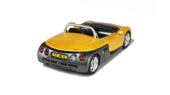 Renault Spider Without Windscreen Sport Yellow 535 / Grey 630 1996
