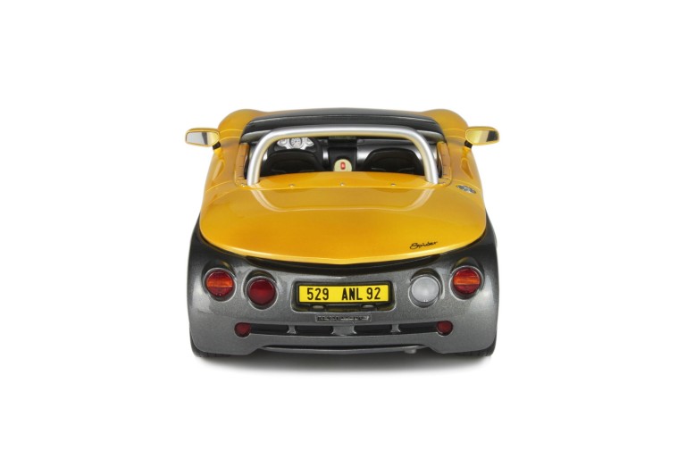 Renault Spider Without Windscreen Sport Yellow 535 / Grey 630 1996