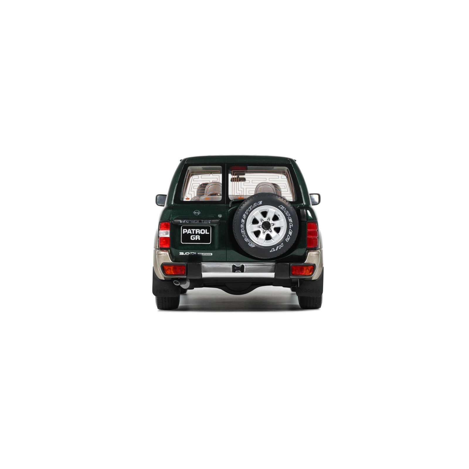 Nissan Patrol GR Y61 Basil Green Pearl DL0 / Beige ES6 1998