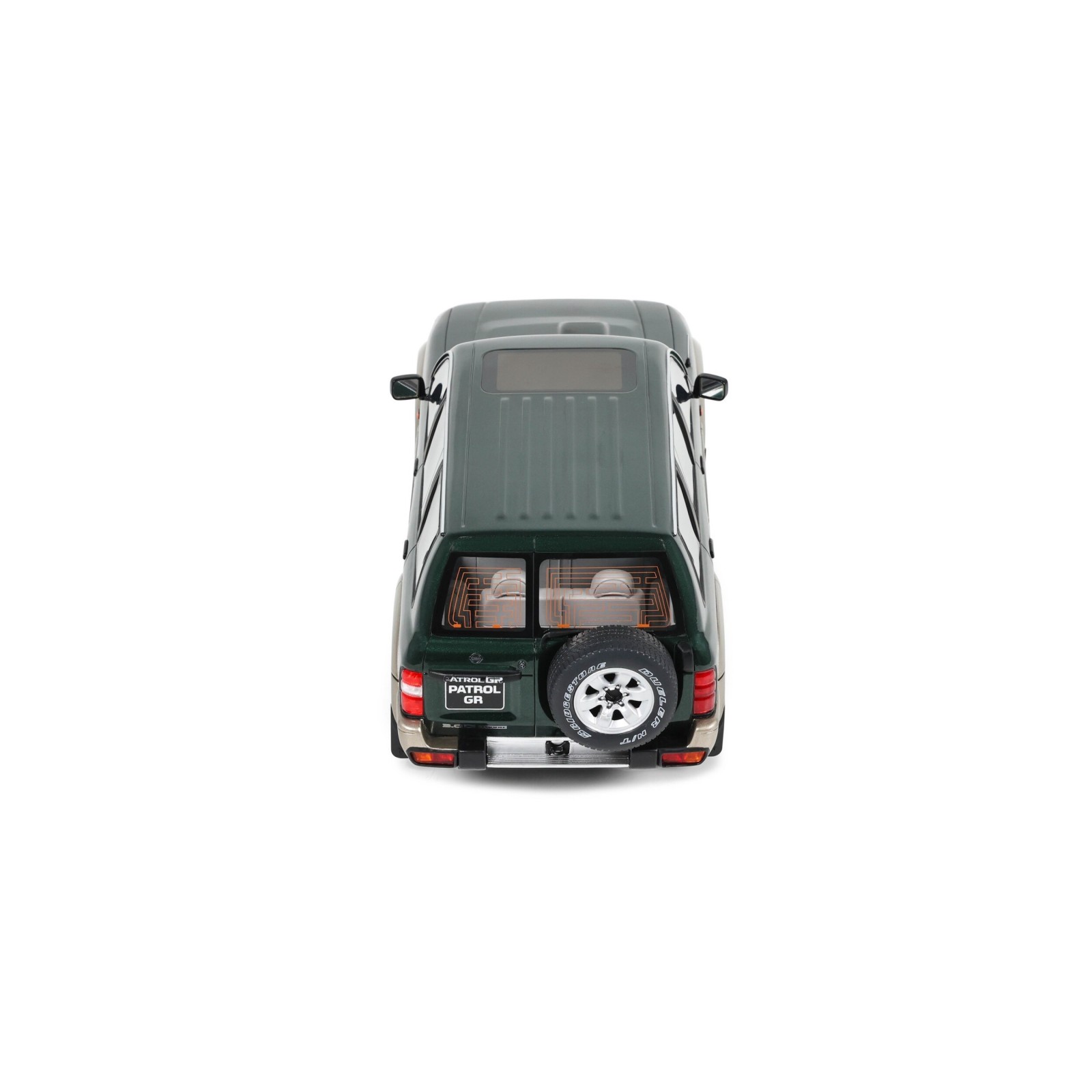 Nissan Patrol GR Y61 Basil Green Pearl DL0 / Beige ES6 1998