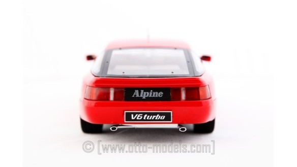 Alpine GTA Mille Miles Rouge vernis Metallisé 1989