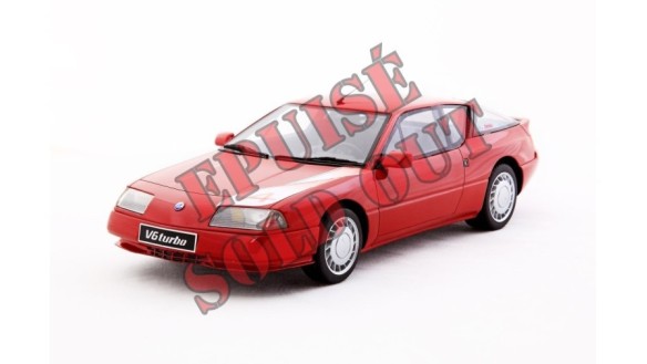 Alpine GTA Mille Miles Rouge vernis Metallisé 1989
