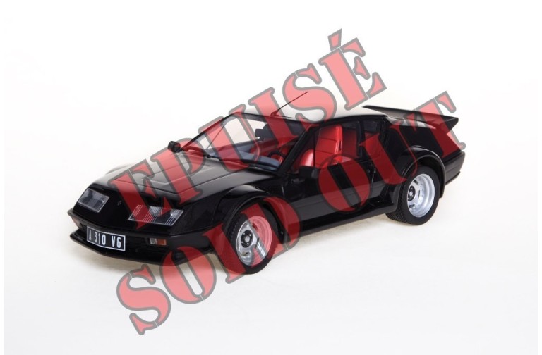 Alpine A310 Pack GT Boulogne Noir Irisé 622 1984