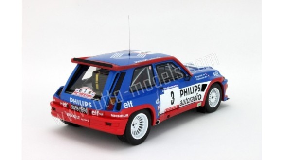 Renault 5 Turbo Maxi Philips Tour de Corse 1985