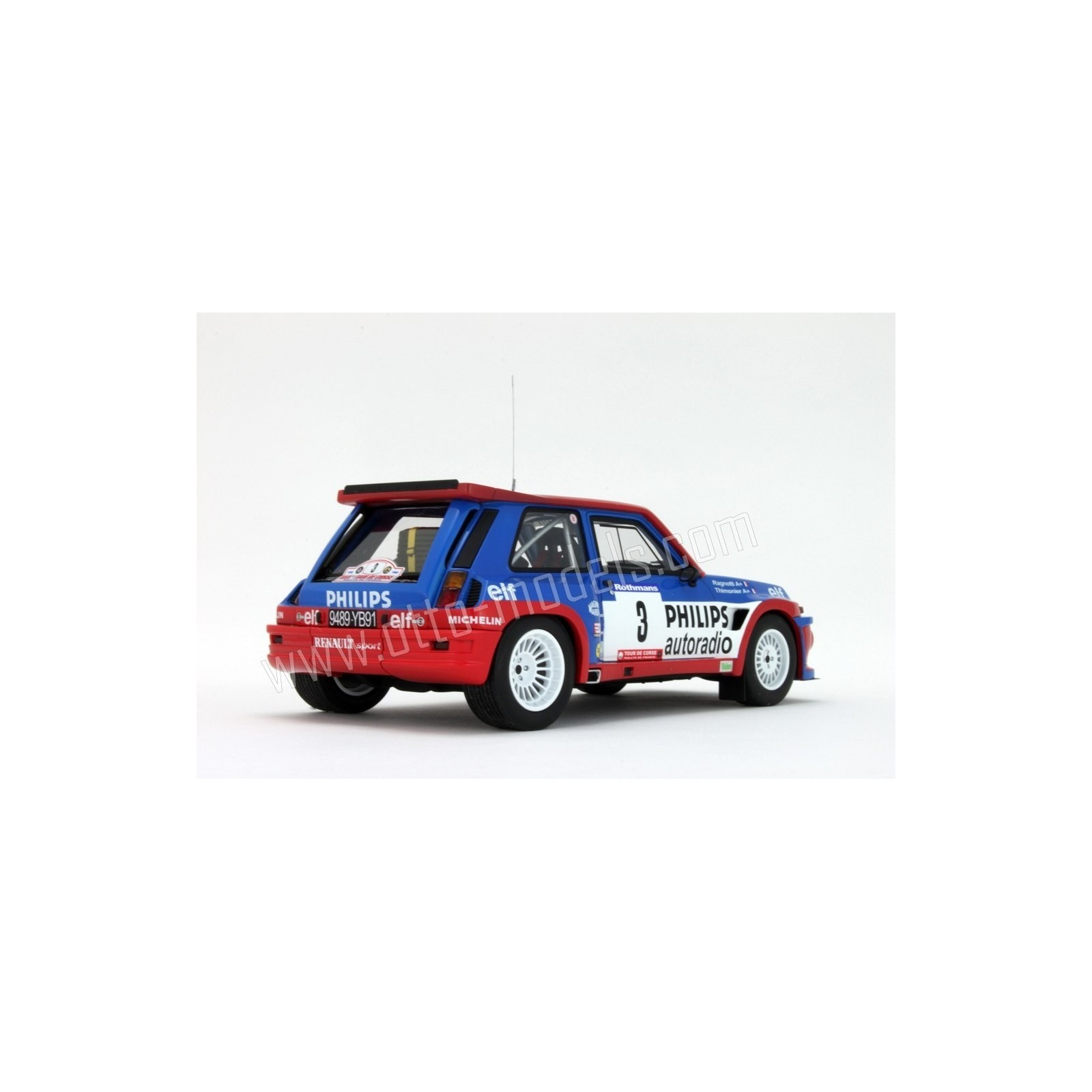 Renault 5 Turbo Maxi Philips Tour de Corse 1985