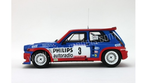 Renault 5 Turbo Maxi Philips Tour de Corse 1985