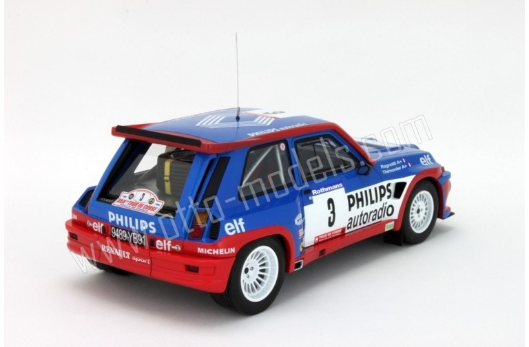 Renault 5 Turbo Maxi Philips Tour de Corse 1985
