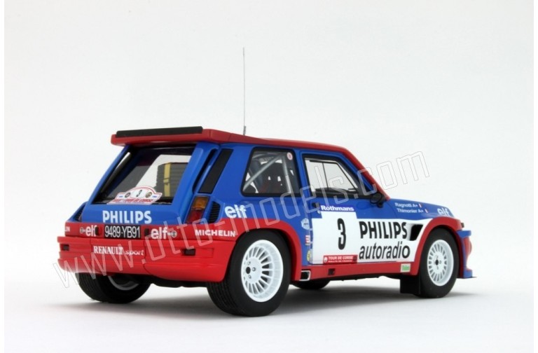 Renault 5 Turbo Maxi Philips Tour de Corse 1985
