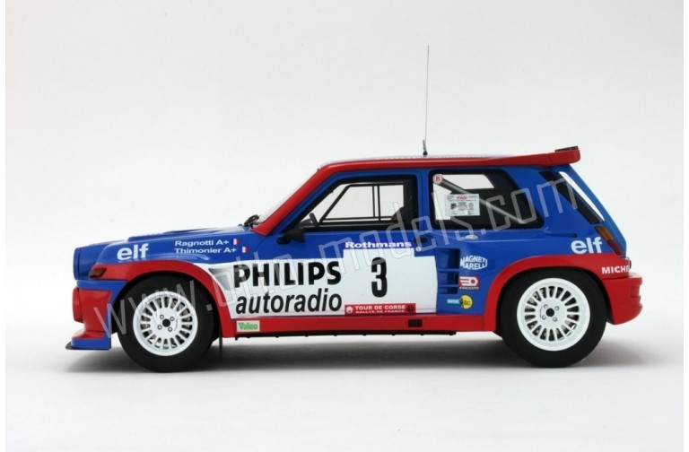Renault 5 Turbo Maxi Philips Tour de Corse 1985