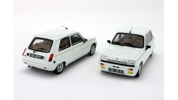 Renault 5 Turbo Laureate Blanc 355 1984