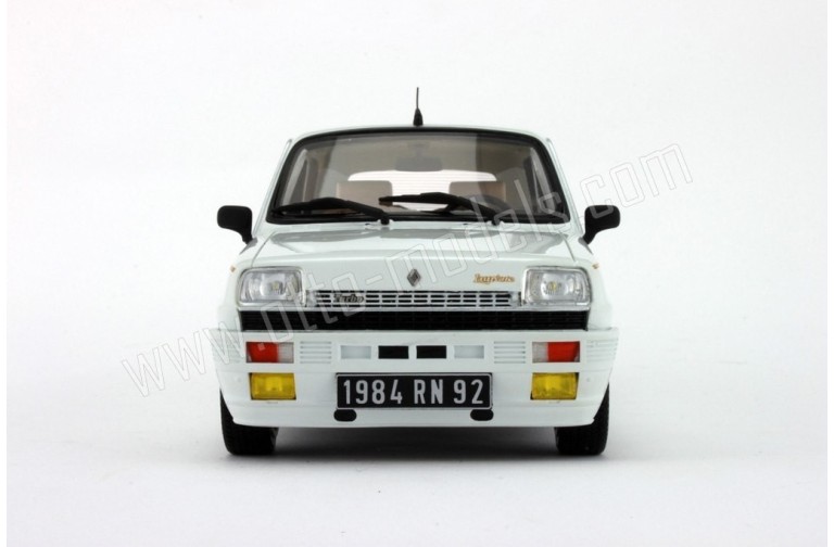 Renault 5 Turbo Laureate Blanc 355 1984