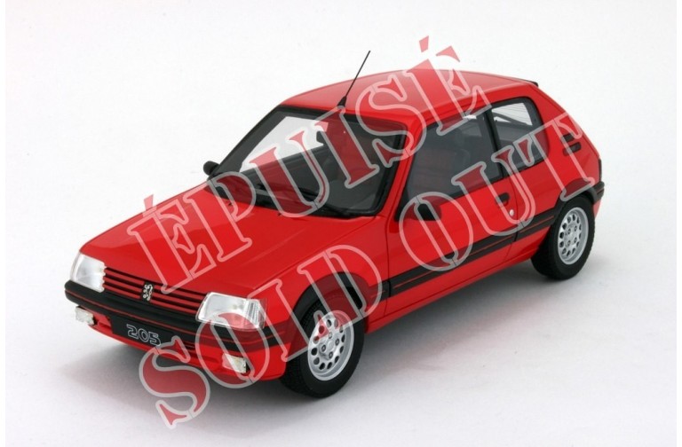 Peugeot 205 GTI 1.6L Rouge Vallelunga 1991