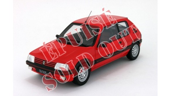 Peugeot 205 GTI 1.6L Rouge Vallelunga 1991